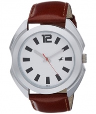 Fastrack Casual Analog Silver Dial Men`s Watch