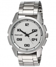 Fastrack Casual Analog Silver Dial Men`s Watch