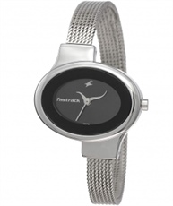 Fastrack Economy Analog Black Dial Women`s Watch