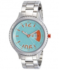 Fastrack Loopholes Analog Silver Dial Women`s Watch