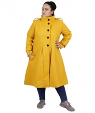 FAZZN Long Woolen Coats (Yellow)