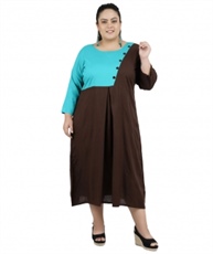 FAZZN Rayon Dresses For Women`s(Multi Color)