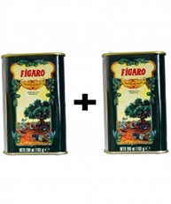 FIGARO Pure Olive Oil 200ML TIN (Pack Of 2)