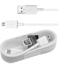 GALAXY J2 MICRO USB CABLE (COMPATIBLE WITH SAMSUNG MOBILE, WHITE, SYNC AND CHARGE CABLE)