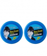 GATSBY HAIR STYLING WAX HARD & FREE 75G (PACK OF 2) WAX (150 G)