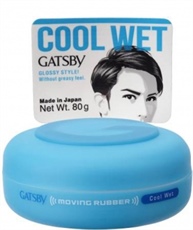 GATSBY MOVING RUBBER-COOL WET 80G WAX (80 G)