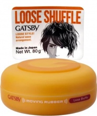 GATSBY MOVING RUBBER WAX LOOSE SHUFFLE WAX (80 G)