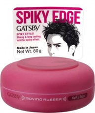 GATSBY MOVING RUBBER WAX SPIKY EDGE WAX (80 G)