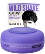 GATSBY MOVING RUBBER WILD SHAKE WAX (80 G)