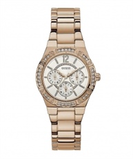 GUESS Analog White Dial Unisex Watch 