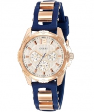 Guess Analog White Dial Women`s Watch