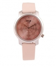 Helix Analog Pink Dial Women`s Watch-TW032HL01