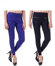 I KING BLUE, NAVY BLUE JEGGING (SOLID)