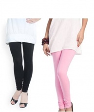 I KING CHURIDAR LEGGING (BLACK, PINK, SOLID)