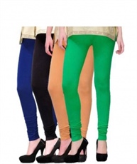 I KING CHURIDAR LEGGING (GREEN, BLUE, BLACK, BEIGE, SOLID)