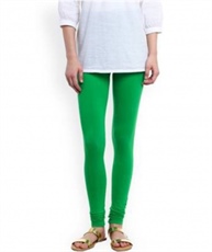 I KING CHURIDAR LEGGING (LIGHT GREEN, SOLID)