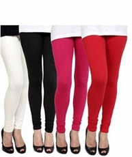 I KING CHURIDAR LEGGING (RED, WHITE, BLACK, PINK, SOLID)