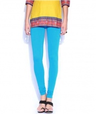 I KING CHURIDAR LEGGING (SKY BLUE, SOLID)