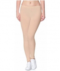 I KING LEGGING (BEIGE, SOLID)