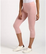 I KING MID-CALF LENGTH LEGGING (PINK, SOLID)