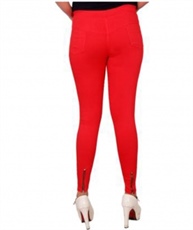 I KING RI KING RED JEGGING (SOLID)