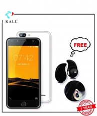 IKALL K1 5 Inch Display (1+8GB) 4G Volte Smartphone with Bluetooth Silver Ear-Pod