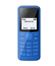 IKALL K73 Single Sim Feature Phone (Blue, 1.44inch/3.6 cm)