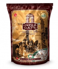 India Gate Basmati Rice Pouch, Classic, 1kg