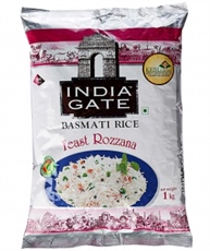 India Gate Basmati Rice Pouch, Feast Rozzana, 1kg