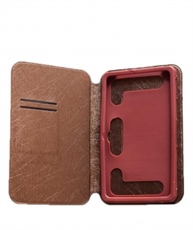 KANICT Tablet Leather Flip Case Cover Compatible for I KALL N4 (Brown)