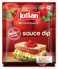 Kissan Tomato Sauce Dip Glass Bottle 1kg, Pack of 3