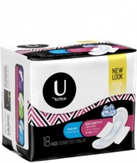 Kotex Kotex Ultra Thin Pads with Wings Regular Unscented 18 ea(Pack Of 3)