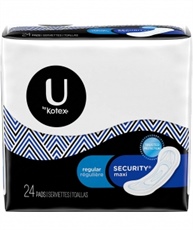 Kotex Regular Maxi Pads 24 ct