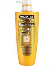 L`Oreal Paris 6 Oil Nourish Shampoo, 640ml (With 10% Extra)