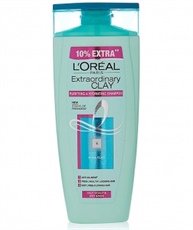 L`Oreal Paris Extraordinary Clay Shampoo, 82.5ml (Extra 10%)