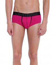 La Intimo Dark Pink Micro Modal Casual Mid Rise Single Layered Boyshorts