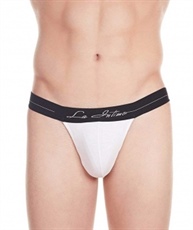 La Intimo Men`s White Cotton Spandex Max Soft