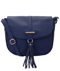 Lapis O Lupo Aqua Women`s Sling Bag (Blue)