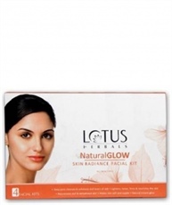 Lotus Herbals Natural Glow Kit Skin Radiance 4 Facial Kit