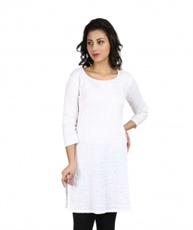 Makxziya Women`s Cotton A line Kurta