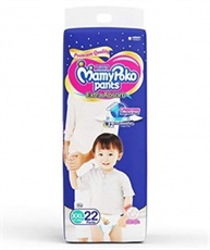 MamyPoko Pants Extra Absorb Diapers, XXL (Pack of 22)