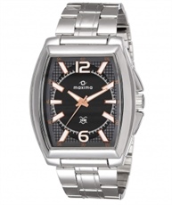 Maxima Analog Black Dial Men`s Watch - 38151CAGI