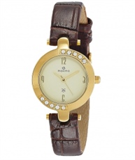 Maxima Analog Gold Dial Women`s Watch - 29413LMLY