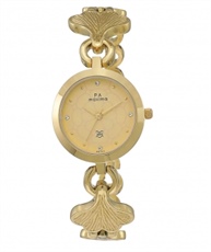 Maxima Analog Gold Dial Women`s Watch - 49743BMLY