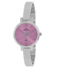 Maxima Analog Pink Dial Women`s Watch - 42920BMLI