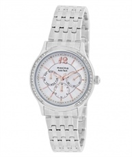 MAXIMA Analog Silver Dial Women`s Watch - 41652CMLI