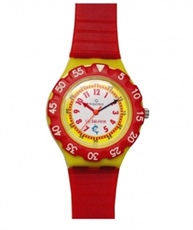 Maxima Analog White Dial Children`s Watch - 04475PPKW