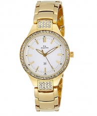 MAXIMA Analog White Dial Women`s Watch - 51804BMLY1