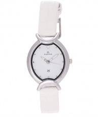 Maxima Attivo Analog White Dial Women`s Watch - 24681LMLI