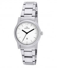 Maxima AttivoAnalog White Dial Women`s Watch - 28022CMLI